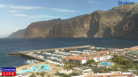 teide live cam|los gigantes webcam live.